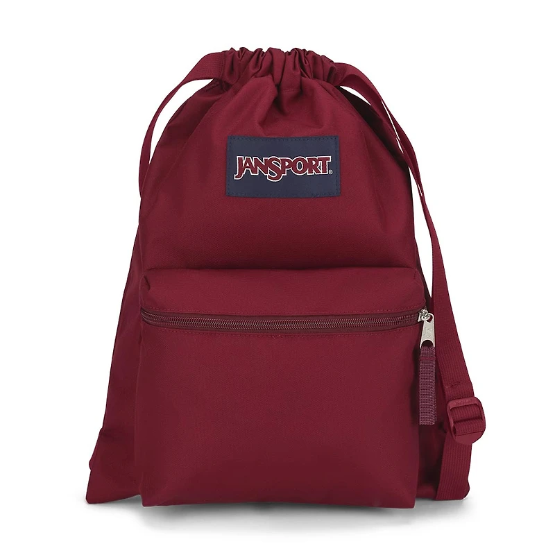 Sac à cordon Draw Sack - rouge rousse, 14 l