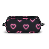 Large Accessory Pouch - Happy Hearts Black, 1.3 L