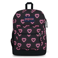 Cross Town Plus Backpack - Happy Hearts Black, 26 L