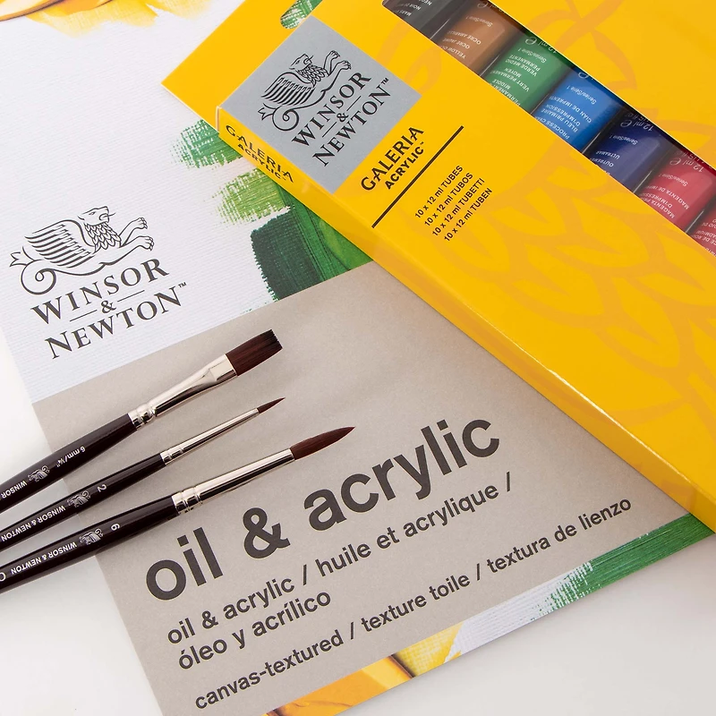 Ensemble complete acrylique Galeria - 14 pièces