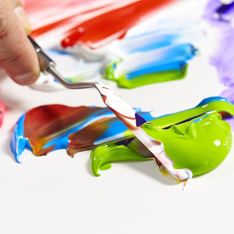 Basics Acrylic Kit - Medium Viscosity, Assorted Colours, 48 Pieces