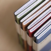 Age Bag Notebook Set - Ruled, Staple-Bound, 7.5 x 12 cm, 2 Pieces