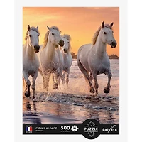 XL Puzzle - Galloping Horses, 500 Pieces