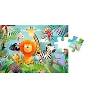 Kids' Puzzles - Wild Animals, 2 x 24 Pieces