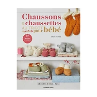 Chaussons & chaussettes au tricot pour bébé - French Ed.