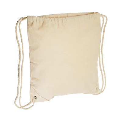 Canvas Drawstring Backpack