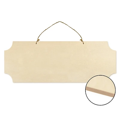 Rectangular wall decoration 15.75 in