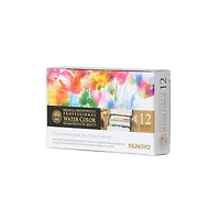 Professional Watercolour Kit - 12 Half Pans