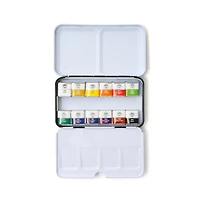 Professional Watercolour Kit - 12 Half Pans