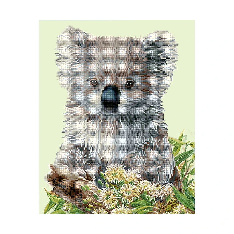 Kit créatif Diamond Dotz - koala et fleur d'eucalyptus