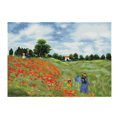Diamond Dotz Kit - Poppy Fields, Monet