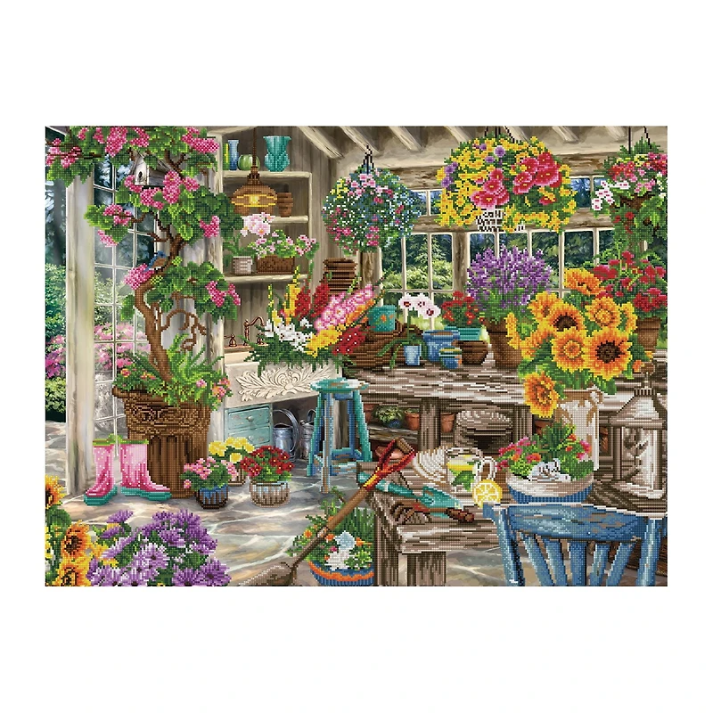 Kit créatif Diamond Dotz - paradis des jardiniers