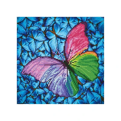 Kit créatif Diamond Dotz - papillon multicolore