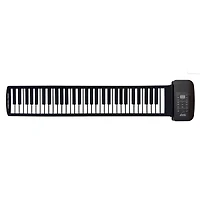 Piano enroulable en silicone souple - 61 touches			