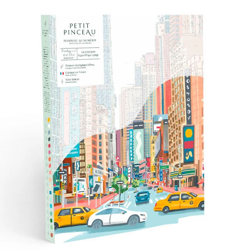 Peinture à numéros - « Broadway et West 53rd »