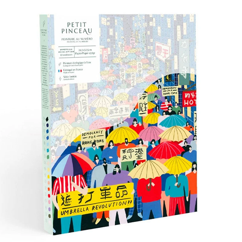 Paint by Numbers - "Umbrella Revolution"