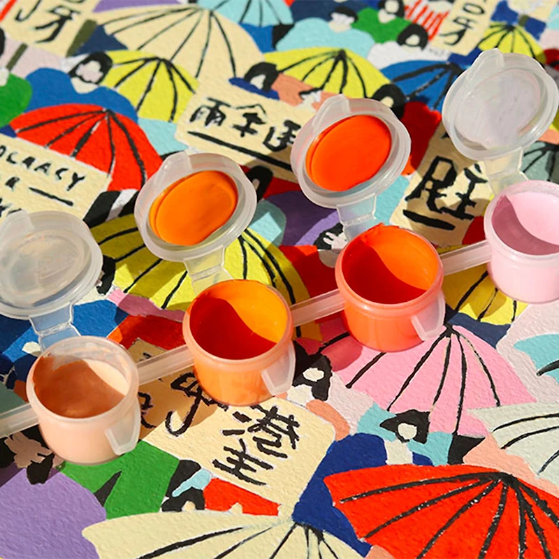 Paint by Numbers - "Umbrella Revolution"