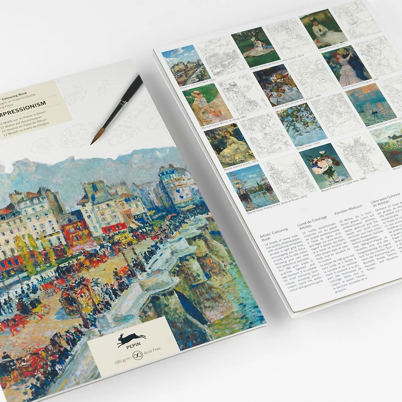 Artists' Colouring Book: Impressionism