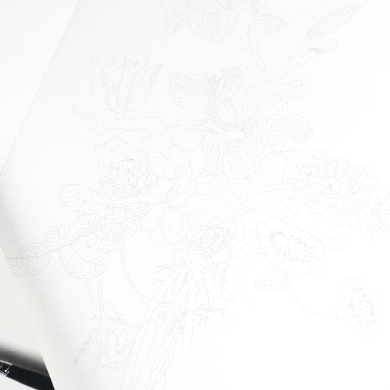 Artists' Colouring Book: Floral