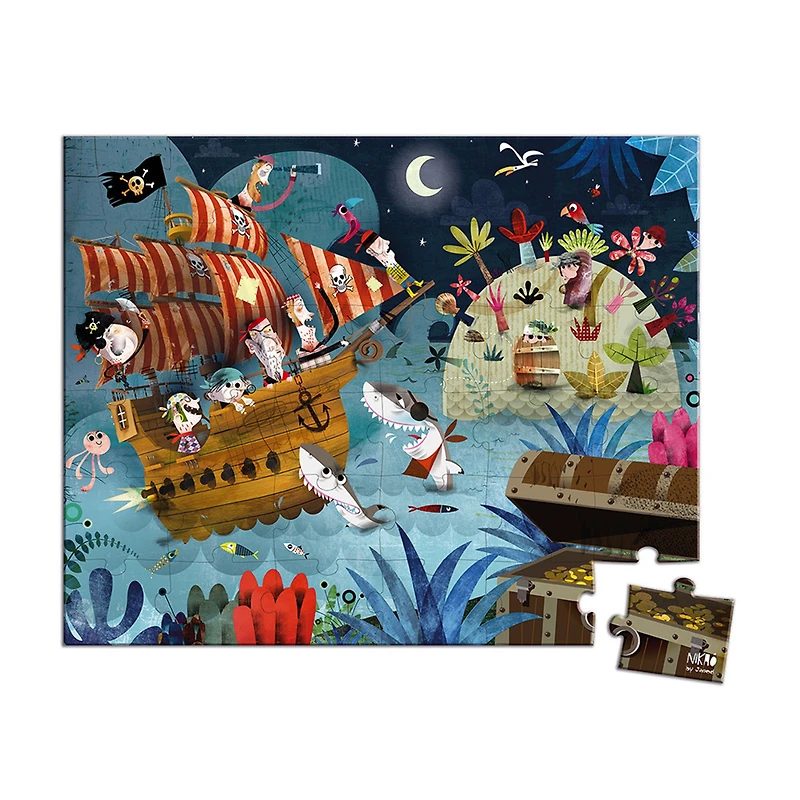 36-Piece Puzzle - "Treasure Hunt"