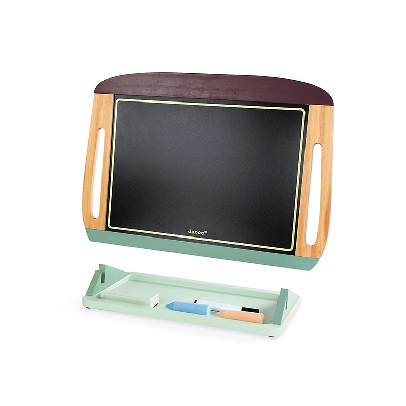 Tablette blanche et à craie