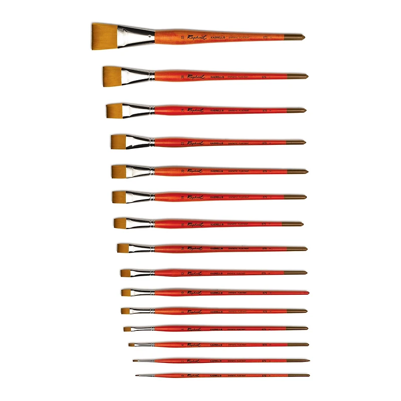 Kaërell S Orange Paintbrushes - Flat