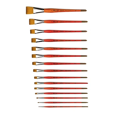 Kaërell S Orange Paintbrushes - Flat