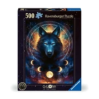 Adult Puzzle - Lunar Wolf, 500 Pieces