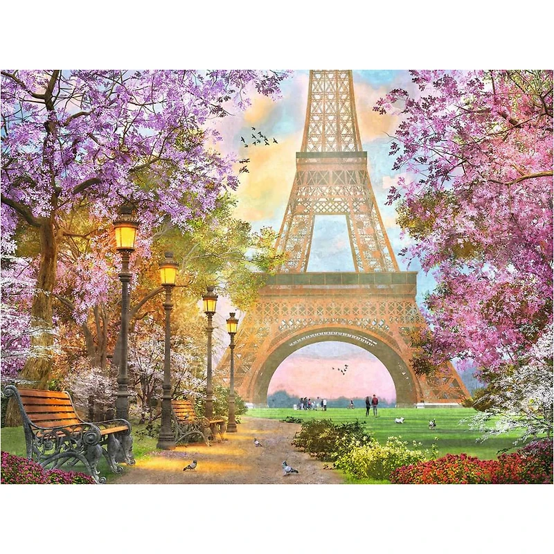 Adult Puzzle - Paris Romance, 1,500 Pieces