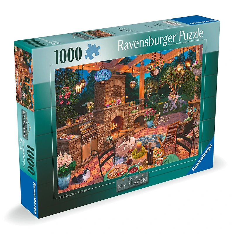 Adult Puzzle - The Garden Kitchen, 1,000 Pieces