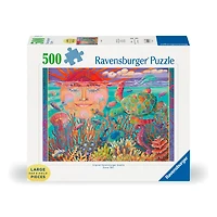 Large Format Puzzle - Sun and Sea, 500 Pieces