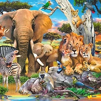 Casse-tête grand format - Bébé amour, 500 morceaux