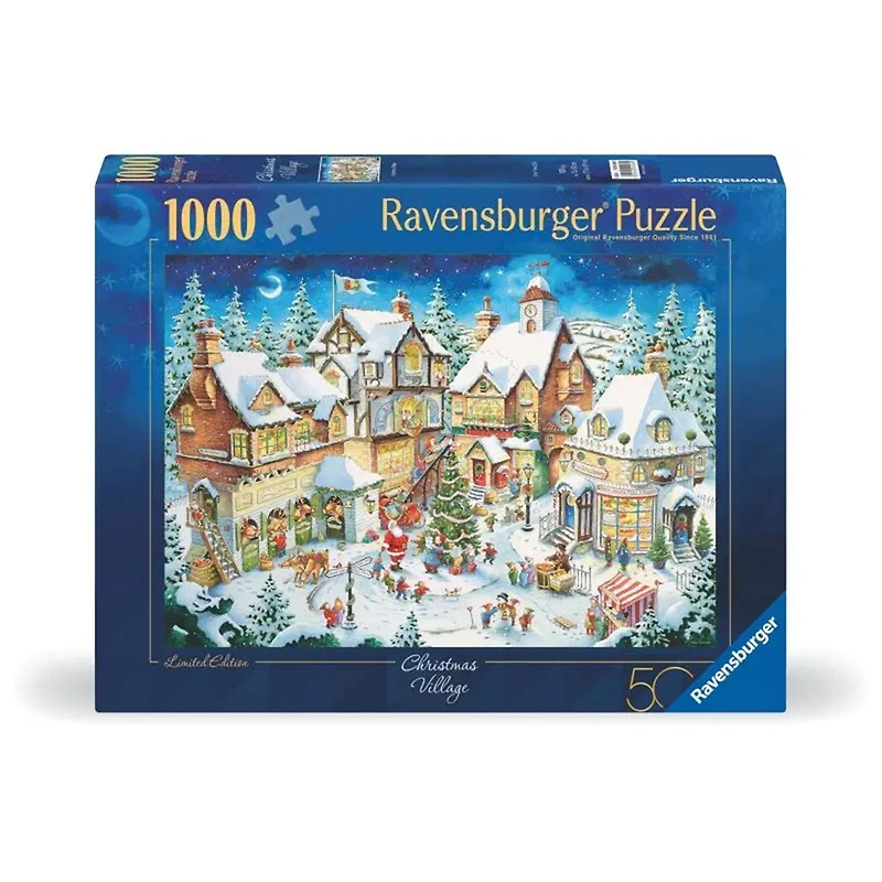 Casse-tête adulte - édition Noël 50e anniversaire, 1000 morceaux
