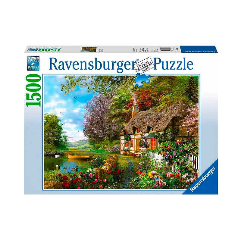 500-Piece Wooden Puzzle - "Fantasy Forest"