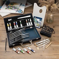 Acrylic Wooden Box Kit - 32 Pieces