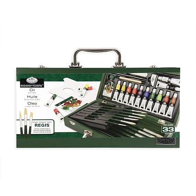 Oil Wooden Box Kit - 33 Pieces