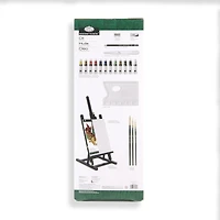 Black Series Oil Painting Easel Kit - 23 Pieces