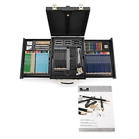 Black Series Sketching/Drawing Kit - 100 Pieces