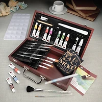 Watercolour Wooden Box Kit - 32 Pieces