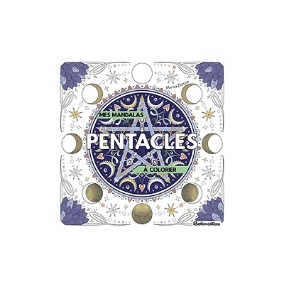 Mes mandalas à colorier - Pentacles - French Ed.
