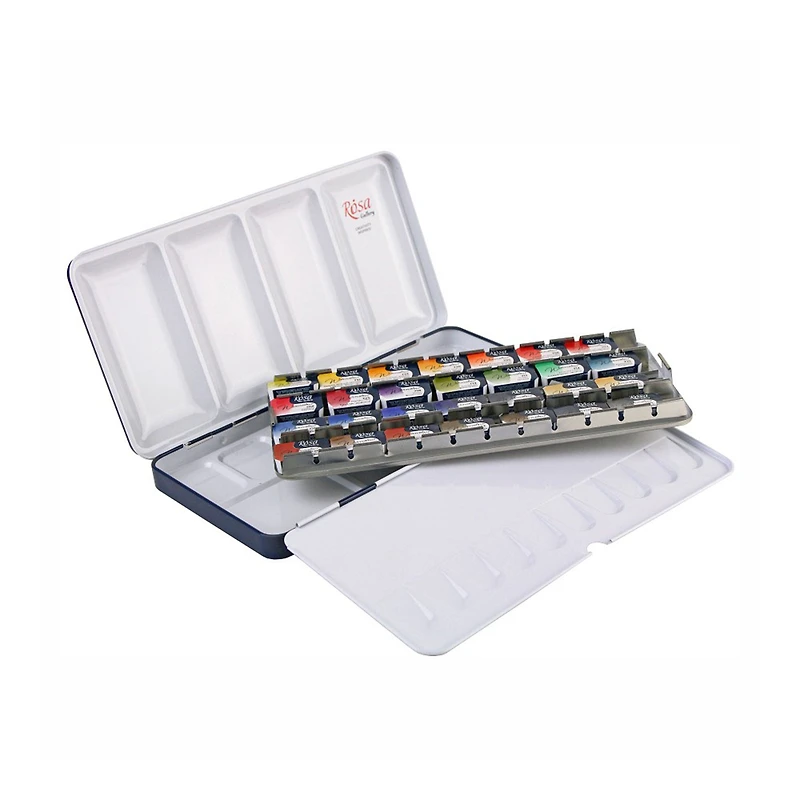Fine Art Watercolour Kit - 28 Pans