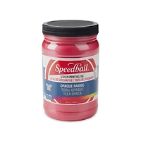 Speedball Opaque Fabric Ink - Raspberry - 32 oz