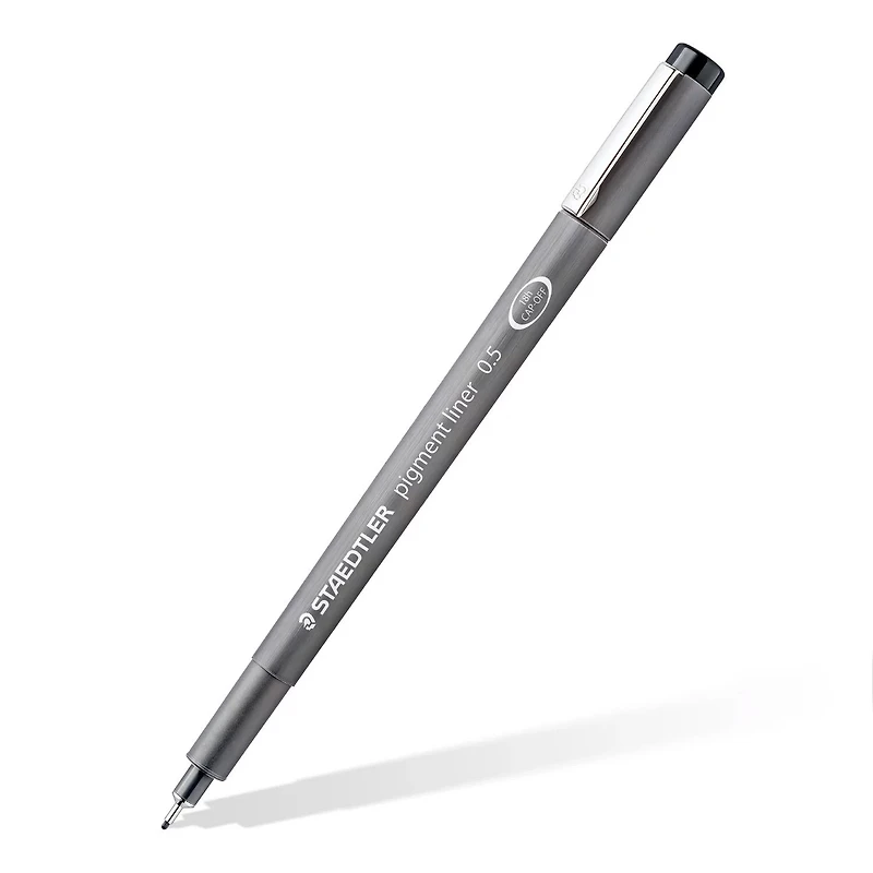 Pigment Liners - Black, 6 Pieces