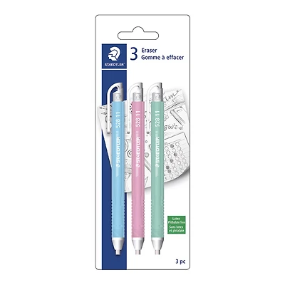 Stick Erasers - 3 Pieces