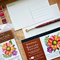 15-Pack Watercolour Post Cards