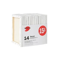Saurel Canvases : Standard, 6.7 oz - 5 X 5 in