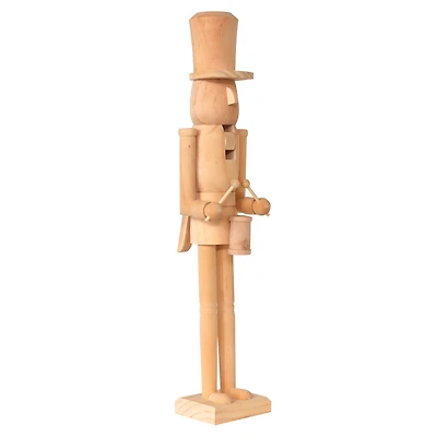Casse-noisette en bois naturel - 30 cm