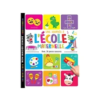 Une journée à l'école maternelle - Avec 30 puces sonores - French Ed.