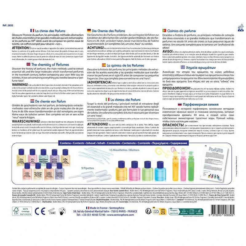 Perfume Chemistry Kit - French Ed.