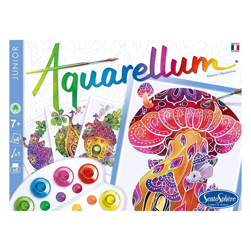 Aquarellum Junior Painting Kit - Little Tree Houses